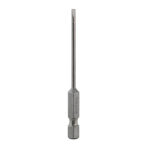 Slotted Bits, 1/4 Hex Drive, 10/pk Slotted Bits, 1/4 Hex Drive, 10/pk