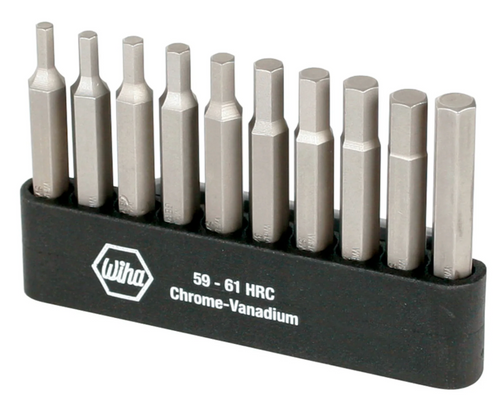 Hex Power Bit Belt Pack, 10 Piece Hex Power Bit Belt Pack, 10 Piece