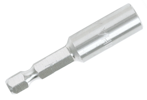 Bit Holder, Stainless Steel, 1/4" Bit Holder, Stainless Steel, 1/4"