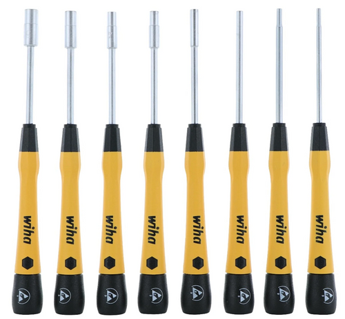 ESD Safe Pico Finish Precision Nut Drivers, Metric ESD Safe Pico Finish Precision Nut Drivers, Metric