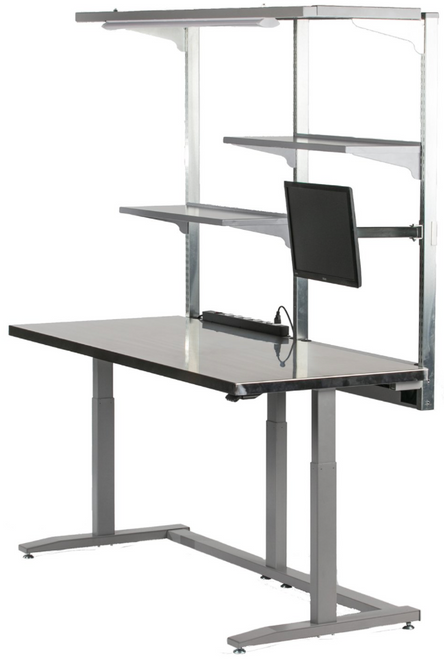 Ergo Workstations, ESD, Stainless Steel