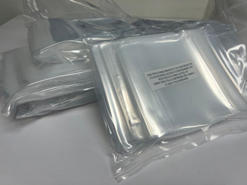 Bag, Clean Poly, C100, Flat, 4 mil, 100/pk Bag, Clean Poly, C100, Flat, 4 mil, 100/pk