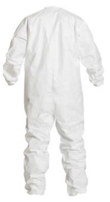 Coverall, Cleanroom, Individually Packaged, Zipper Front, Elastic Wrist and Ankle Coverall, Cleanroom, Individually Packaged, Zipper Front, Elastic Wrist and Ankle