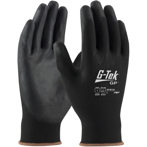 Glove, G-Tek® GP, Nylon with Polyurethane Coated, 12 pr/pk Glove, G-Tek® GP, Nylon with Polyurethane Coated, 12 pr/pk