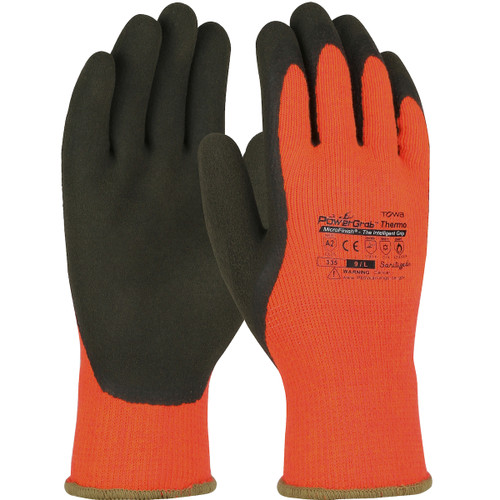 Glove, PowerGrab™ Thermo Knit Terry with Latex Finish, 12 pr/pk Glove, PowerGrab™ Thermo Knit Terry with Latex Finish, 12 pr/pk