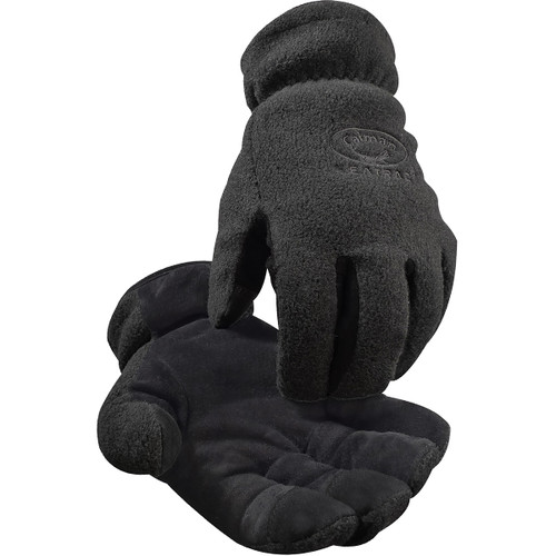Glove, Caiman®,Deerskin Leather Palm & Fleece, 6 pr/pk Glove, Caiman®,Deerskin Leather Palm & Fleece, 6 pr/pk