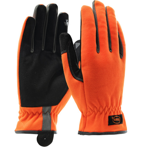Glove, Boss® Synthetic Leather Palm and Hi-Vis , 12 pr/pk Glove, Boss® Synthetic Leather Palm and Hi-Vis , 12 pr/pk