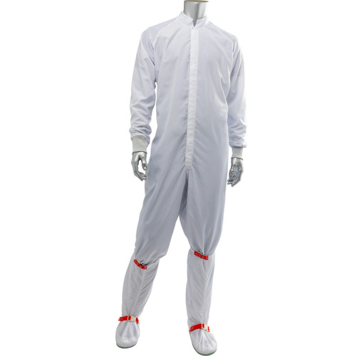 Coveralls, ESD, Zip Front, Military Collar, C3 Coveralls, ESD, Zip Front, Military Collar, C3