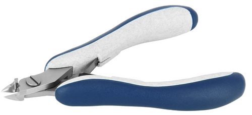 High precision Ergo-tek Slim Cutters - Micro Oval Head, Semi-Flush. OAL: 120mm - 4.72". ESD safe High precision Ergo-tek Slim Cutters - Micro Oval Head, Semi-Flush. OAL: 120mm - 4.72". ESD safe