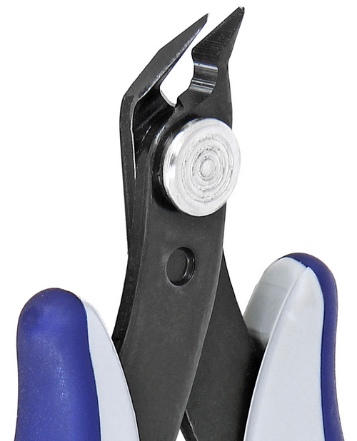 Tek-Me Cutters - Micro Size and Oblique Head, Flush. OAL: 131mm - 5.16". ESD Safe Tek-Me Cutters - Micro Size and Oblique Head, Flush. OAL: 131mm - 5.16". ESD Safe