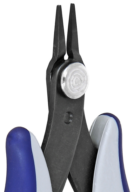 Tek-Me Micro Pliers - Needle-Nose, Short Smooth Jaws. OAL: 136mm - 5.35". ESD Safe Tek-Me Micro Pliers - Needle-Nose, Short Smooth Jaws. OAL: 136mm - 5.35". ESD Safe