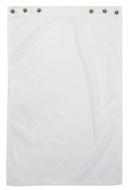Face Veil, Snaps, Tricot, White Face Veil, Snaps, Tricot, White
