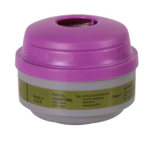 Cartridge, North® Defender™, Multi-Contaminent P100 Respirator Cartridge