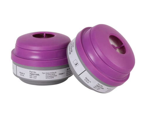 Cartridge, North®, Acid Gas (AG) with P100 Respirator Cartridge