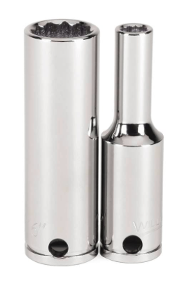 Deep Sockets, 3/8" Drive, 12-Point SAE, Tools@Height
