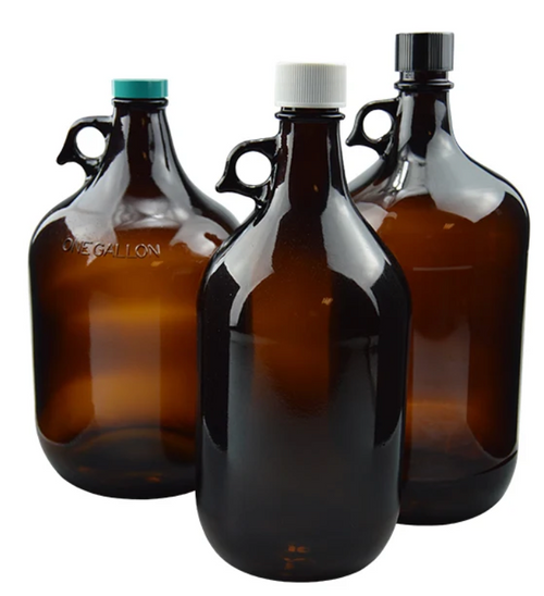 Jug, Glass with Handle, Clear and Amber Jug, Glass with Handle, Clear and Amber