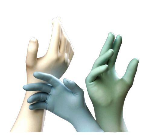 Gloves, Nitrile, Powder Free, Class 10, Bagged