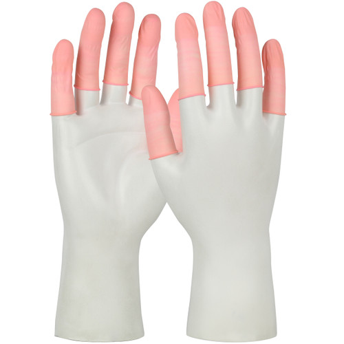 Finger Cots, Latex, Powder Free, ESD, 5gr/pk Finger Cots, Latex, Powder Free, ESD, 5gr/pk