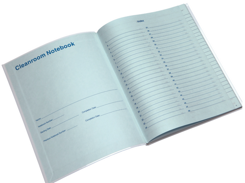 Notebook, Cleanroom, Bound Seam Notebook, Cleanroom, Bound Seam