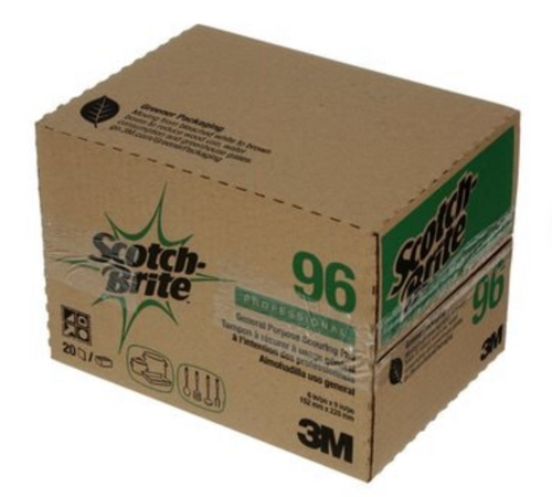 Wiper, Scotch-Brite™ General Purpose Scour Pad, 6"x9", 3M 96