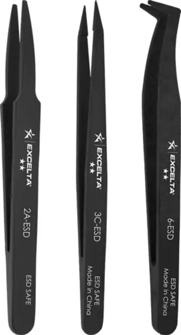 Tweezer, Plastic, Conductive Tweezer, Plastic, Conductive