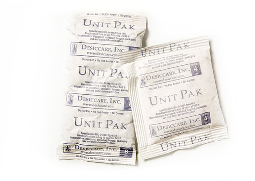 Desiccant, Unit Packs, Tyvek Desiccant, Unit Packs, Tyvek