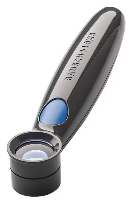 Magnifier, Illuminated, Coddington, Bausch and Lomb