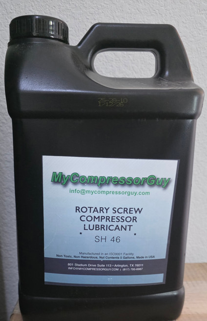 SYNTHETIC ROTARY SCREW COMPRESSOR OIL- 2.5 GALLON PAIL