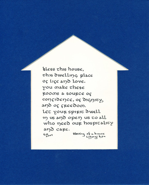 CALLIGRAPHY THEME: House Blessing