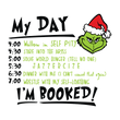 My Day Grinch- 16x24" Holiday Design Waffle Tea Towels My Day Grinch- 16x24" Holiday Design Waffle Tea Towels