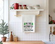 Tree Getting Lit- 16x24" Design Waffle Tea Towels Tree Getting Lit- 16x24" Design Waffle Tea Towels