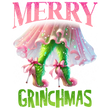 Merry Grnchmas Pink Heels