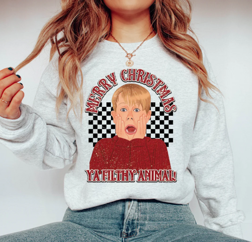 Merry Christmas Ya Filthy Animals