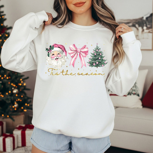 Tis The Season Pink Sparkle