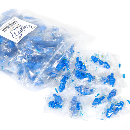 Quattro™ Reusable Ear Plug, with Case & Chain, Box of 50 Pair