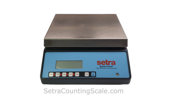 The Setra Quick Count 12.5kg / 27lb counting scale counts small parts accurately and efficiently.  Setra Quick Count scales offer high resolution parts counting capability and superior performance.