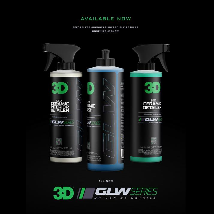 3D Glw Series SiO2 Ceramic Interior Detailer - 16 oz