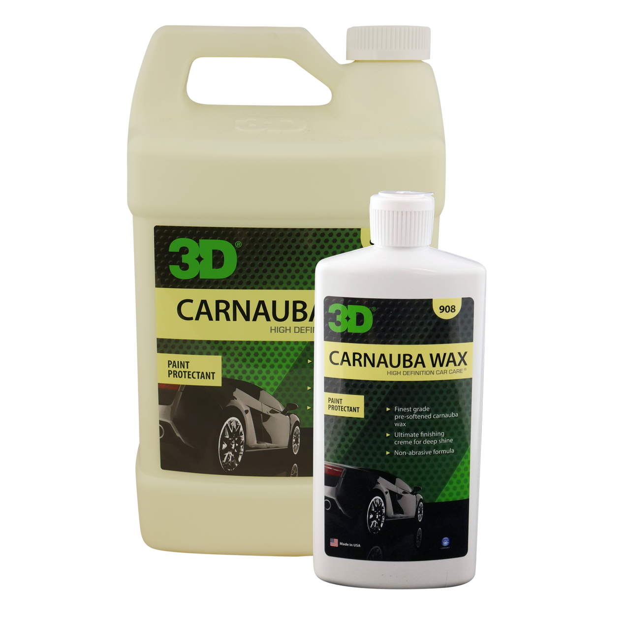 Carnuba Paste Wax & Fabulous ＆風神_Wax セット 3D Carnuba Wax
