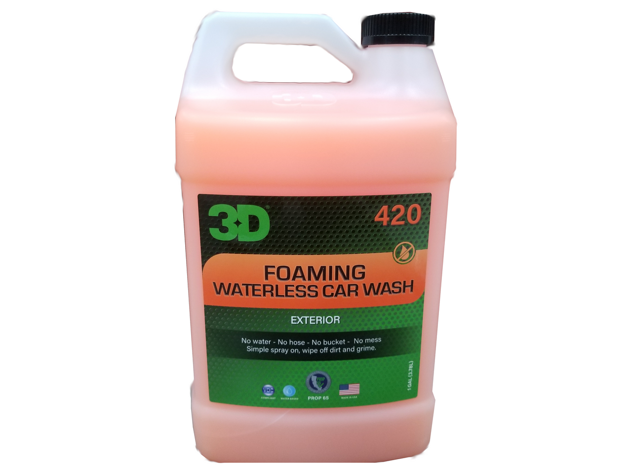 3D Foaming Waterless Car Wash