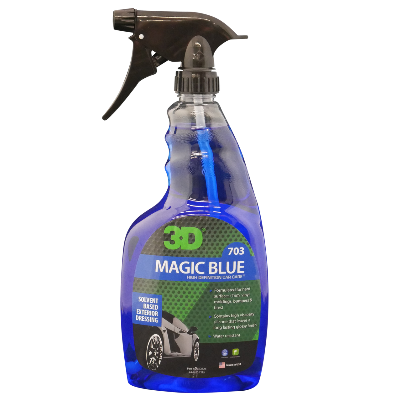 magic blue tire dressing Magic Blue Protectant Tire Shine main image 1