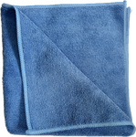 Microfiber Towel for Glass Blue