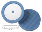 Lake Country 8" Blue Finessing Waffle Pro Recessed Back Foam Pad