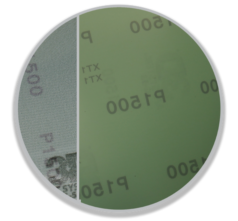 AAT ADAPTIVE ABRASIVE TECHNOLOGY GREEN FINISHING P1500 SANDPAPER - 1 SHEET 6 INCH