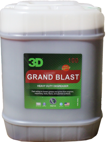 3D Grand Blast - Heavy Duty Engine Degreaser - 1 Gallon