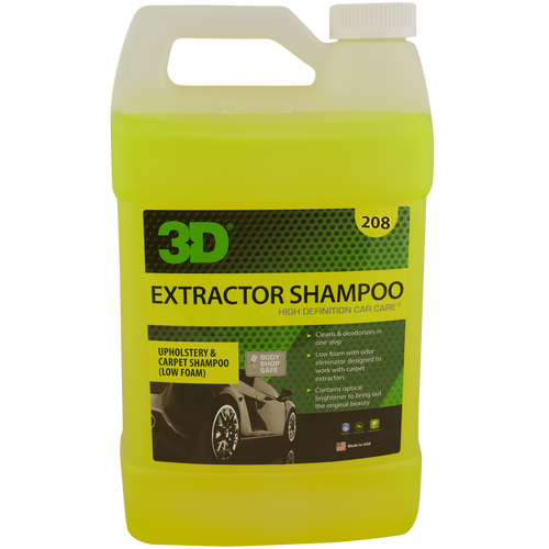 3D Extractor Shampoo for Cars