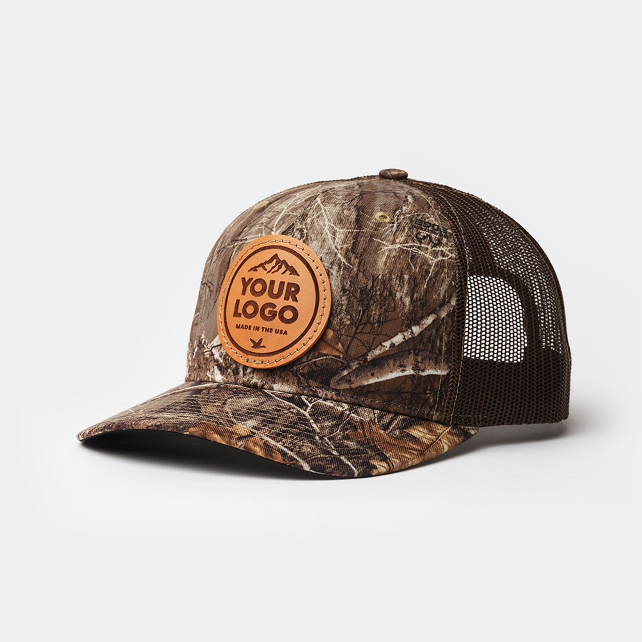 Leather Patch Trucker Hat - Tactipup