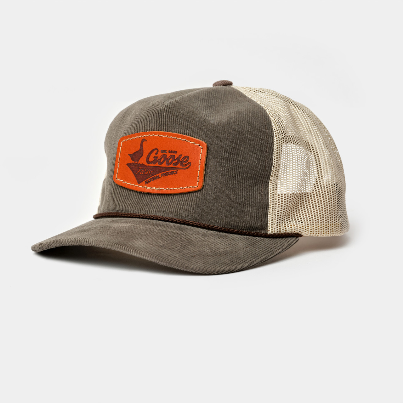 Richardson 930 Troutdale, Custom Leather Patch Hat - Monomoy Goods LLC