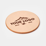 Custom Leather Coaster Set of 4