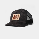 Richardson 112 Printed Five Panel Trucker, Custom Leather Patch Hat