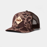 Richardson 112 Printed Five Panel Trucker, Custom Leather Patch Hat